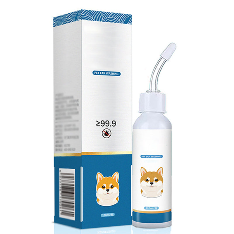 🐶 🧴 Jemný čistič uší pre domácich miláčikov – Upokojuje svrbenie, odstraňuje ušný maz a nepríjemné pachy – Ideálne pre psov a mačky 🐱