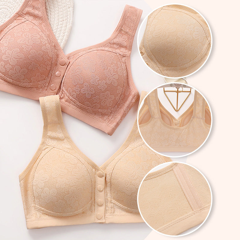👙Triumph🔥KUPI 2, DOBI 2 GRATIS🔥Izjemno udobno žensko spodnje perilo z zapenjanjem na gumbe spredaj