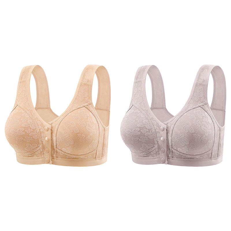 👙Triumph🔥KUPI 2, DOBI 2 GRATIS🔥Izjemno udobno žensko spodnje perilo z zapenjanjem na gumbe spredaj