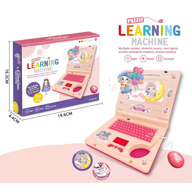 💻 Zľava 50 %! 🧸 Interaktívna hračka v podobe notebooku – so svetlami, zvukmi a vzdelávacími hrami – podporuje kreativitu a motorické zručnosti prostredníctvom hry 🎵