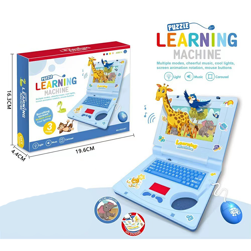💻 Zľava 50 %! 🧸 Interaktívna hračka v podobe notebooku – so svetlami, zvukmi a vzdelávacími hrami – podporuje kreativitu a motorické zručnosti prostredníctvom hry 🎵