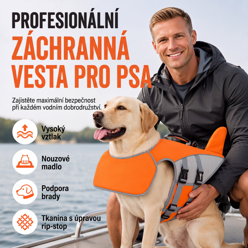 Plávacia vesta pre domáce zvieratá – zaručenie bezpečnosti vašich maznáčikov