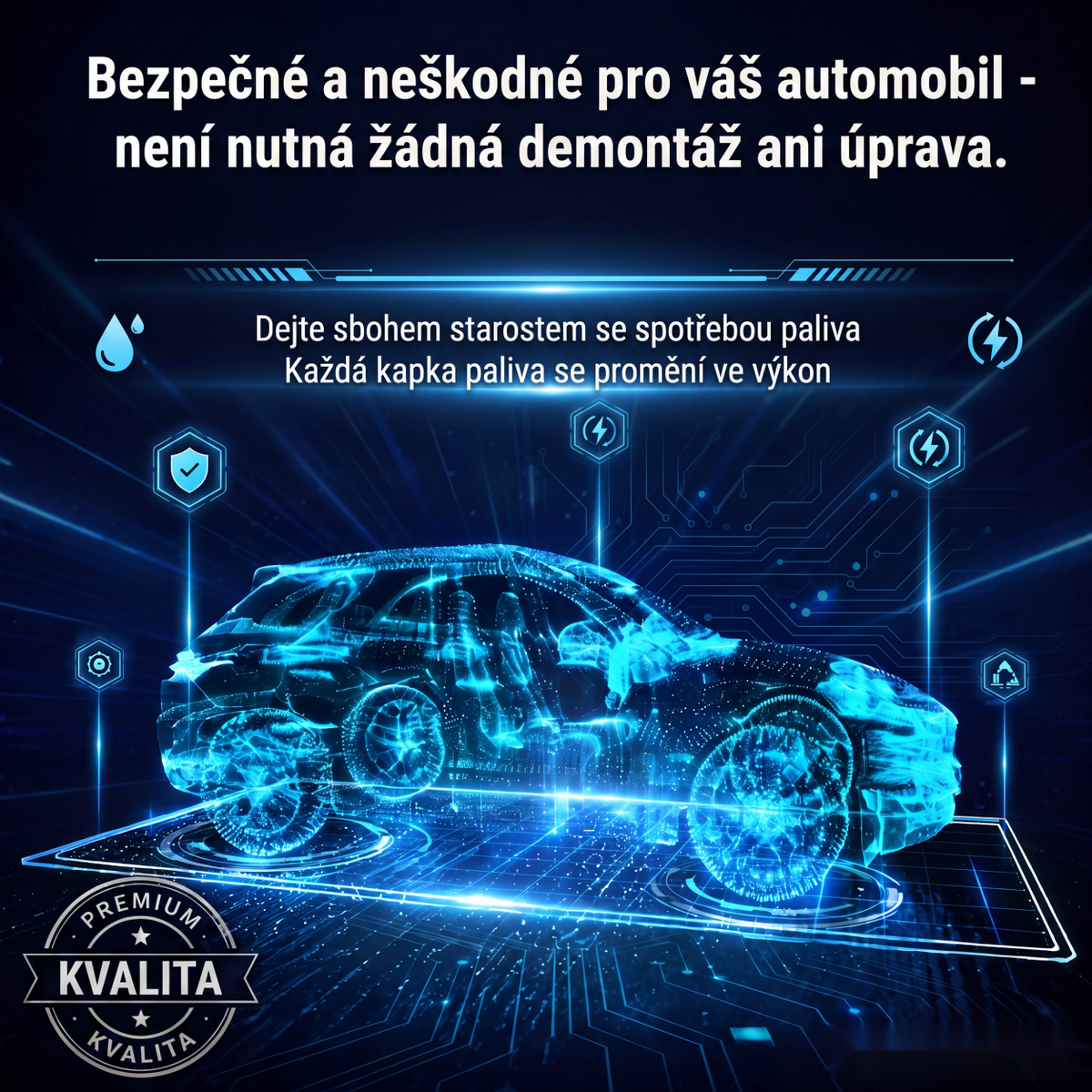 🚀 Šetrič paliva Zvýšenie výkonu Optimalizácia spaľovania – Rozlúčte sa so slabou akceleráciou