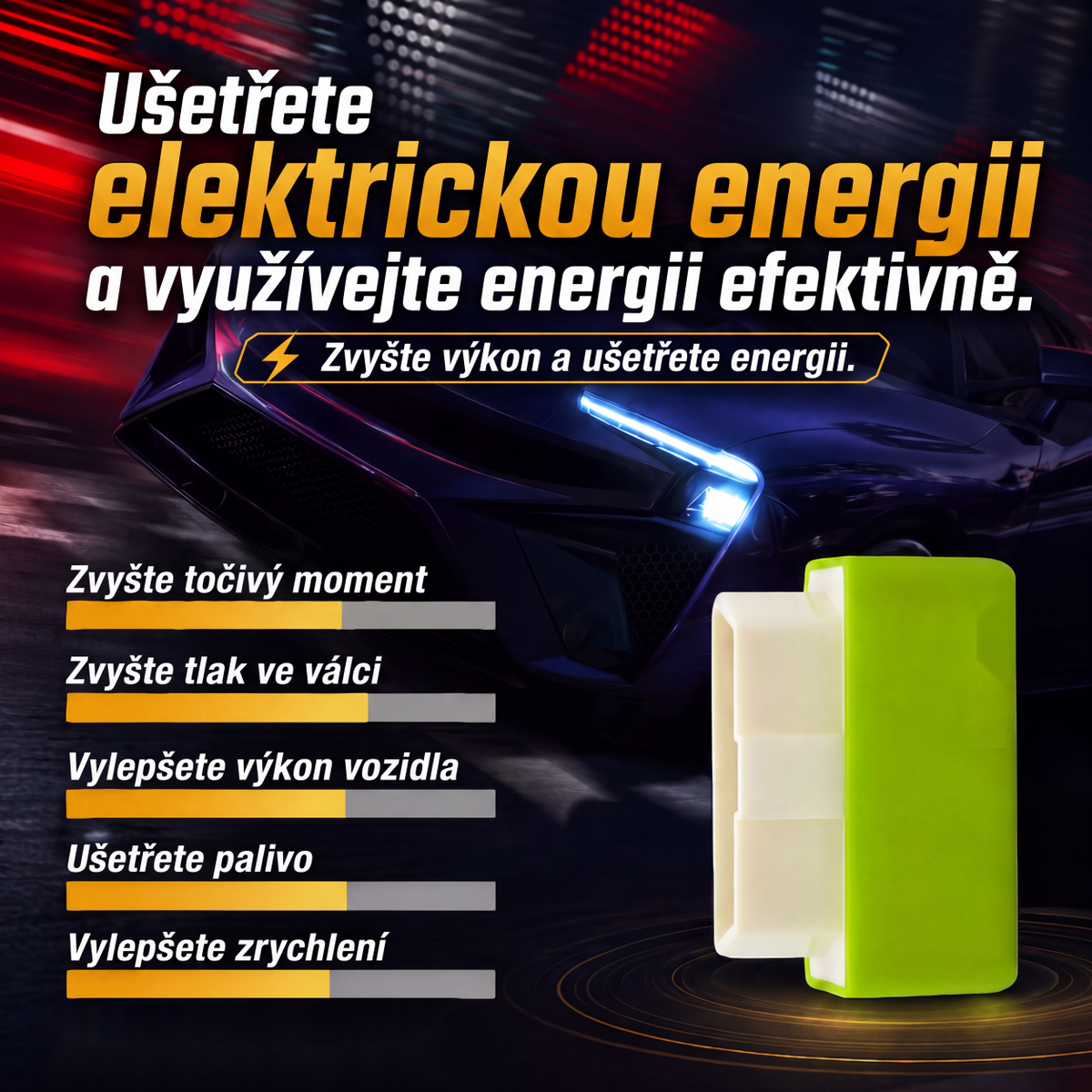 🚀 Šetrič paliva Zvýšenie výkonu Optimalizácia spaľovania – Rozlúčte sa so slabou akceleráciou