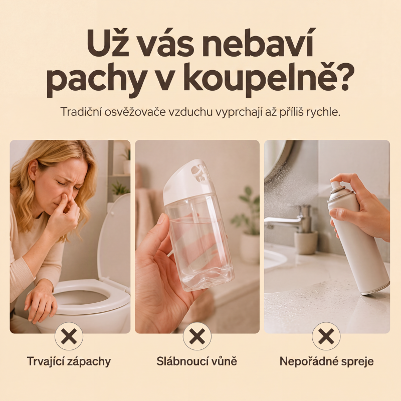 🌸 Voňavá toaletná spona Neustála eliminácia zápachu – Rozlúčte sa s nepríjemným zápachom