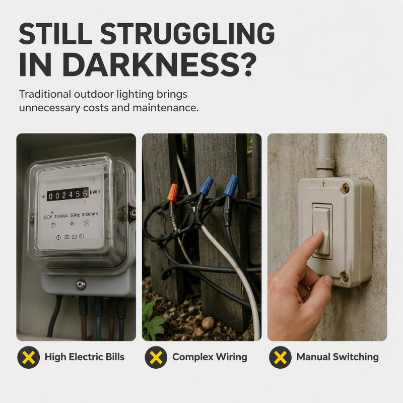 ☀️💡 Osvetlite odkvapy, ploty a záhradné múriky – solárne vonkajšie LED svetlá, bez nutnosti pripojenia k elektrickej sieti 🏡✨